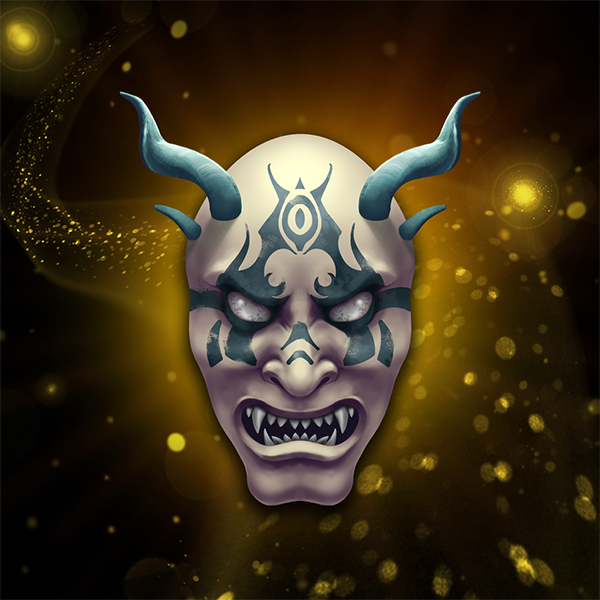 Oni Mask NFT example 2