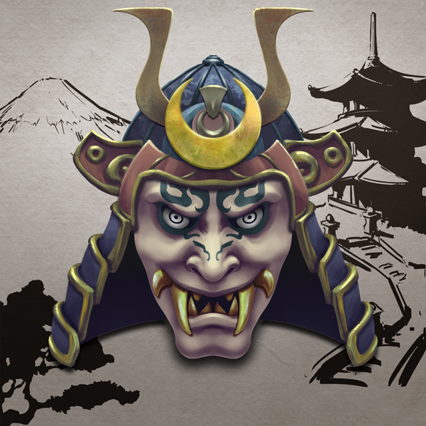 Oni Mask NFT example 6